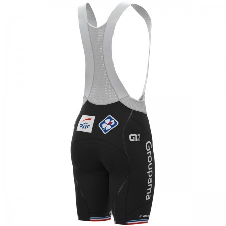 Fietsbroek Kort met Bretels 2021 Groupama–FDJ N003
